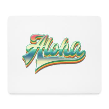 Aloha Fun Gift - Mouse Pad (horizontal) - white - Front