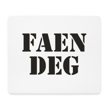 Norwegian Saying Norwegian language - Mouse Pad (horizontal) - white - Front