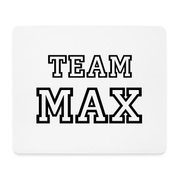 TEAM MAX Dog Name Male TeamTricot - Mouse Pad (horizontal) - white - Front