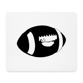 American Football American Vector Pride - Tapis de souris (format paysage) - blanc - Devant