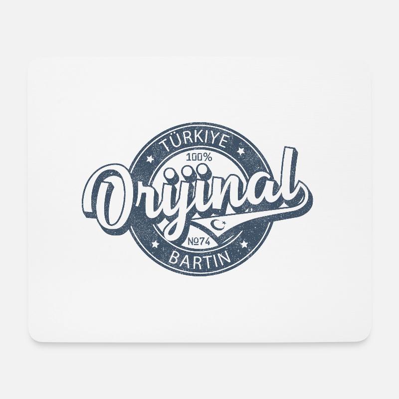 Bartin - Mousepad (Querformat) - Weiß