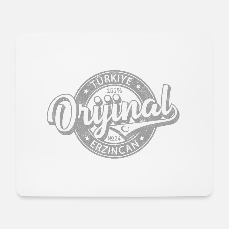 Erzincan - Mousepad (Querformat) - Weiß