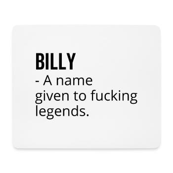 Billy un nom donné à Fucking Legends - Tapis de souris (format paysage) - blanc - Devant
