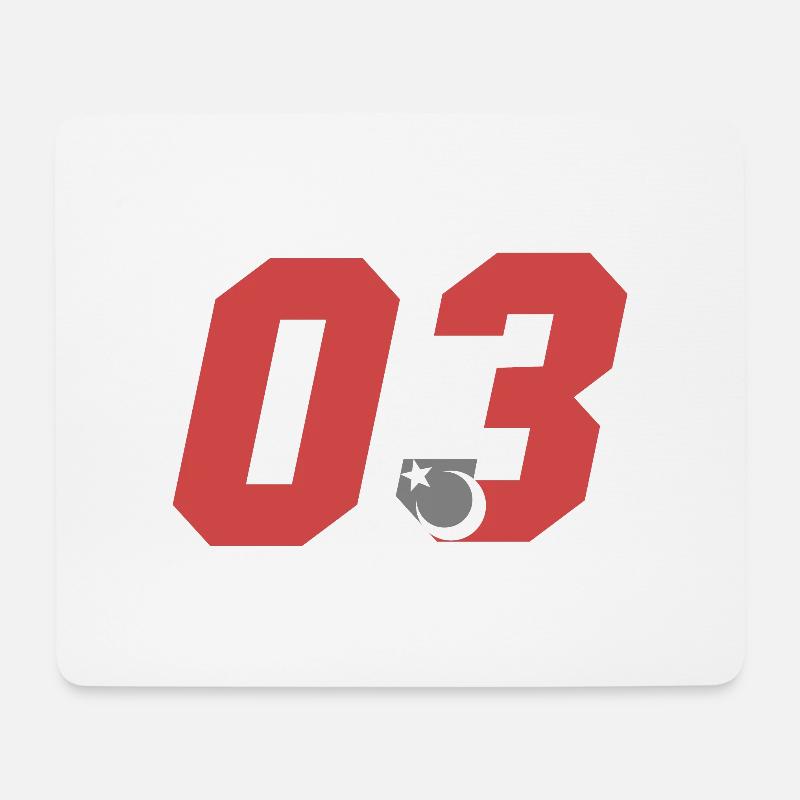 Afyon - Mousepad (Querformat) - Weiß