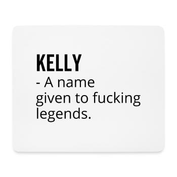 Kelly un nom donné à Fucking Legends - Tapis de souris (format paysage) - blanc - Devant
