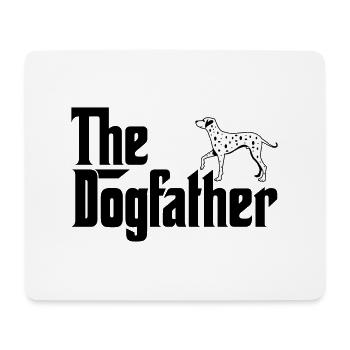 Dalmatiner Hundevater Hund Liebhaber Pate Stil - Mousepad (Querformat) - Weiß - Vorne
