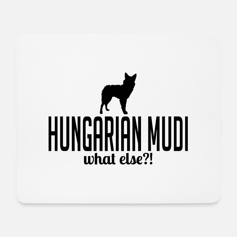 Hungarian Mudi what else Hundespruch Hunde - Mousepad (Querformat) - Weiß
