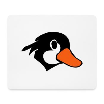 Comic Ente - Mousepad (Querformat) - Weiß - Vorne