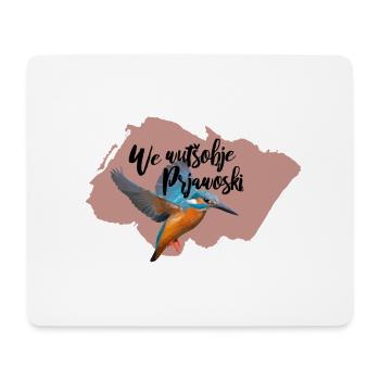 Fehrow Shirt rosa einseitig We wutsobje prjawoski - Mousepad (Querformat) - Weiß - Vorne