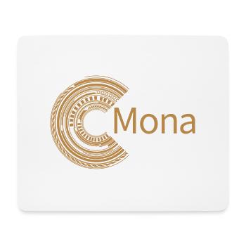 Für Mona - Mousepad (Querformat) - Weiß - Vorne