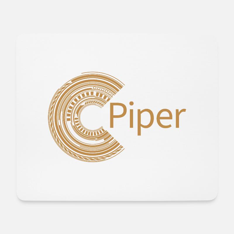 Für Piper - Mousepad (Querformat) - Weiß