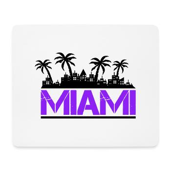 Miami - Tapis de souris (format paysage) - blanc - Devant