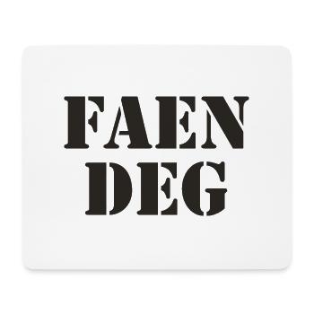 Norwegisch - Mousepad (Querformat) - Weiß - Vorne
