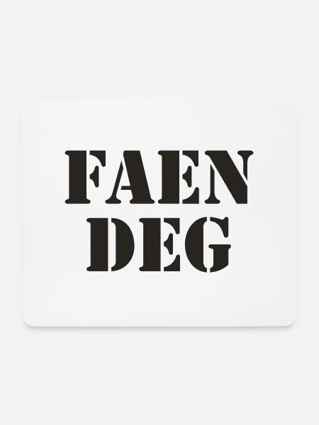 Norwegian - Mouse Pad (horizontal) - white