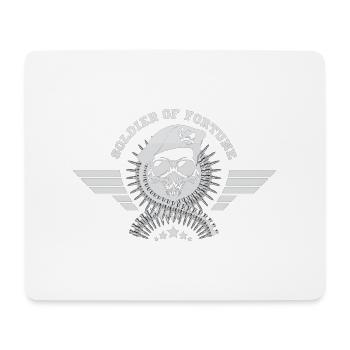 Armée, Guerre, Militaire, Uniforme, Force, Soldat Camouflage - Tapis de souris (format paysage) - blanc - Devant