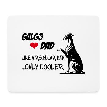 Galgo Dad - Mousepad (Querformat) - Weiß - Vorne