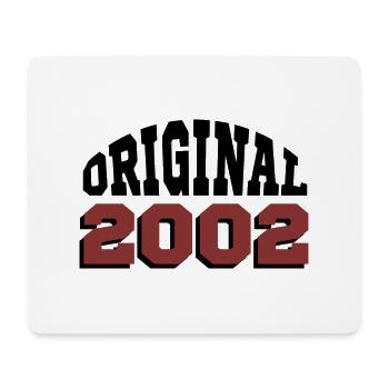 Original 2002 - Mousepad (Querformat) - Weiß - Vorne