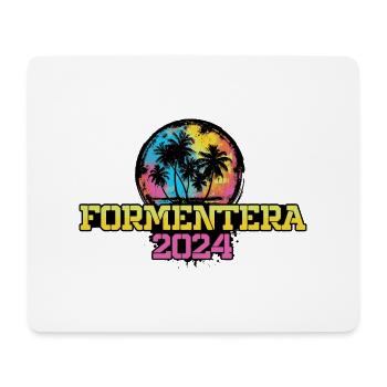 Formentera 2024 Travel Holidays - Mouse Pad (horizontal) - white - Front