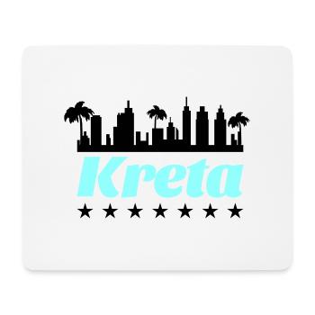 kreta - Mousepad (Querformat) - Weiß - Vorne