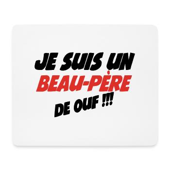 A crazy father-in-law - Mouse Pad (horizontal) - white - Front