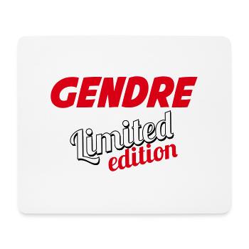 GENDRE LIMITED EDITION - Mouse Pad (horizontal) - white - Front