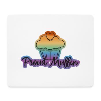 Proud Muffin - Mouse Pad (horizontal) - white - Front