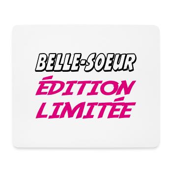 BELLE SOEUR limited edition - Mouse Pad (horizontal) - white - Front