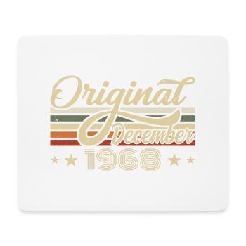 December 1968 - Birthday Gift December 1968 - Mouse Pad (horizontal) - white - Front