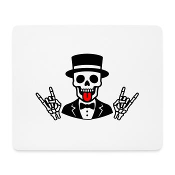 Groom Skeleton - Mouse Pad (horizontal) - white - Front