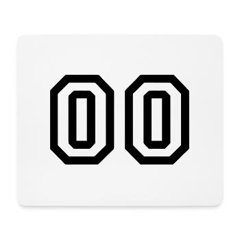 00 - Tapis de souris (format paysage) - blanc - Devant