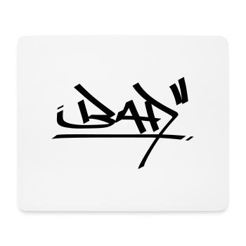 graffiti bad 01 - Mousepad (Querformat) - Weiß - Vorne
