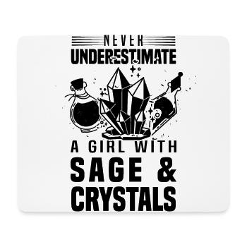 Hexe - Mousepad (Querformat) - Weiß - Vorne
