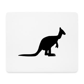 Kangaroo - Mouse Pad (horizontal) - white - Front