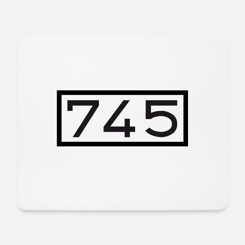 745-RK-Duesseldorf weiss - Mousepad (Querformat) - Weiß