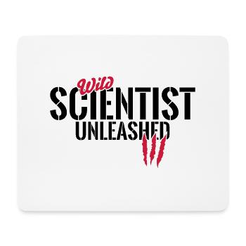 Scientifiques sauvages déchaînés - Tapis de souris (format paysage) - blanc - Devant