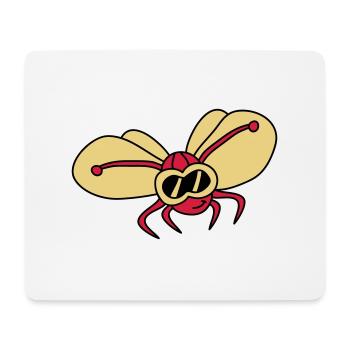 butterfly_pilot_3c - Tapis de souris (format paysage) - blanc - Devant