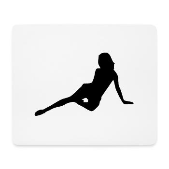 sexy - Mousepad (Querformat) - Weiß - Vorne