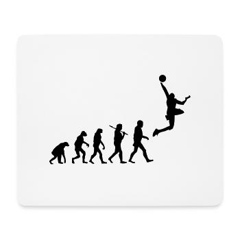 Basketball - Mousepad (Querformat) - Weiß - Vorne