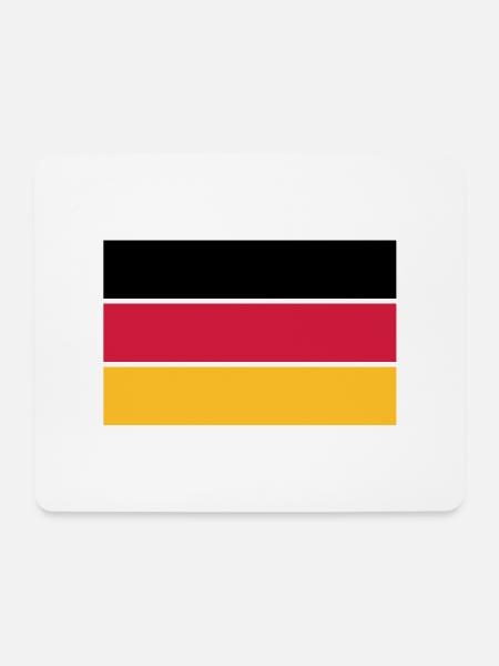 deutschland_50 - Mousepad (Querformat) - Weiß