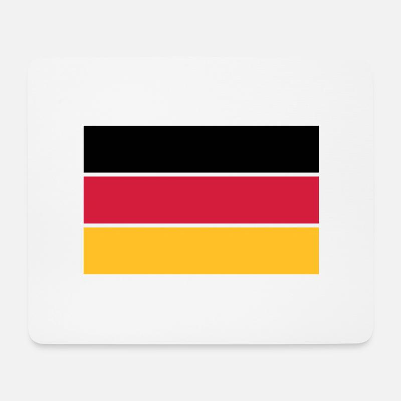 deutschland_50 - Mouse Pad (horizontal) - white