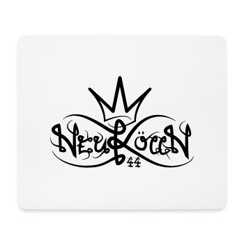 BERLIN NEUKÖLLN 44 KING - Mousepad (Querformat) - Weiß - Vorne
