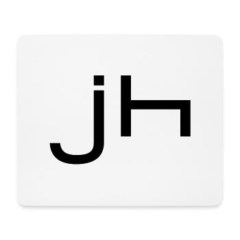 JH Jimmy Hartwig Kollektion - Mousepad (Querformat) - Weiß - Vorne