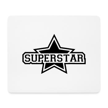 superstar_f1 - Mousepad (Querformat) - Weiß - Vorne