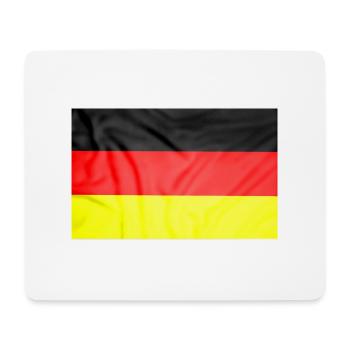 German flag. Geman Flag. - Mouse Pad (horizontal) - white - Front