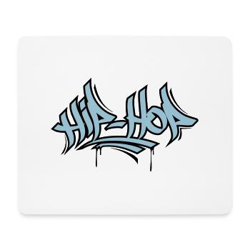 Hip Hop - Mouse Pad (horizontal) - white - Front