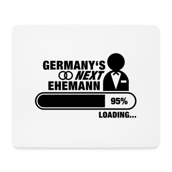 germanys_next_ehemann_f1 - Mousepad (Querformat) - Weiß - Vorne