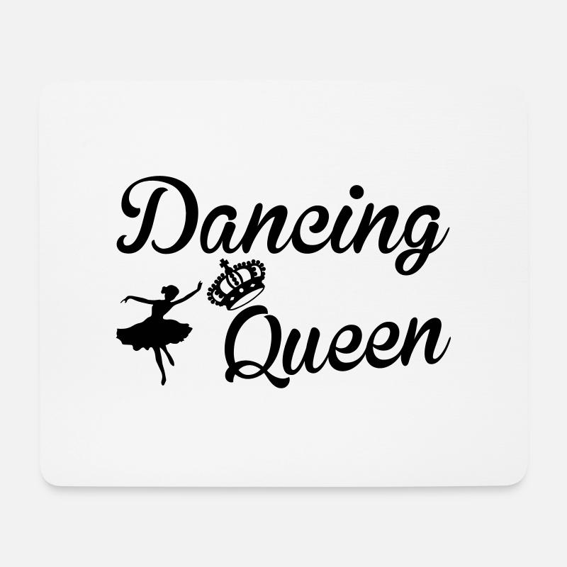 Dancing Queen - Mousepad (Querformat) - Weiß