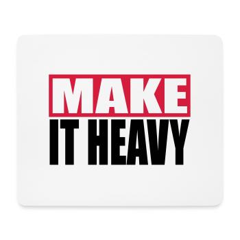 overtrain - Mousepad (Querformat) - Weiß - Vorne