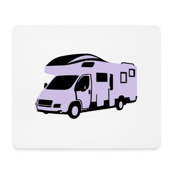 Camper, motor home - On the road - Mouse Pad (horizontal) - white - Front