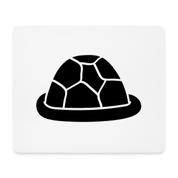 schildkrötenpanzer leer hülle klein junges baby un - Mousepad (Querformat) - Weiß - Vorne